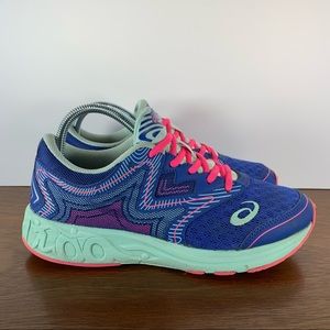 Asics - Noosa FF Running Shoes Blue Pink Turquoise - Women’s 8